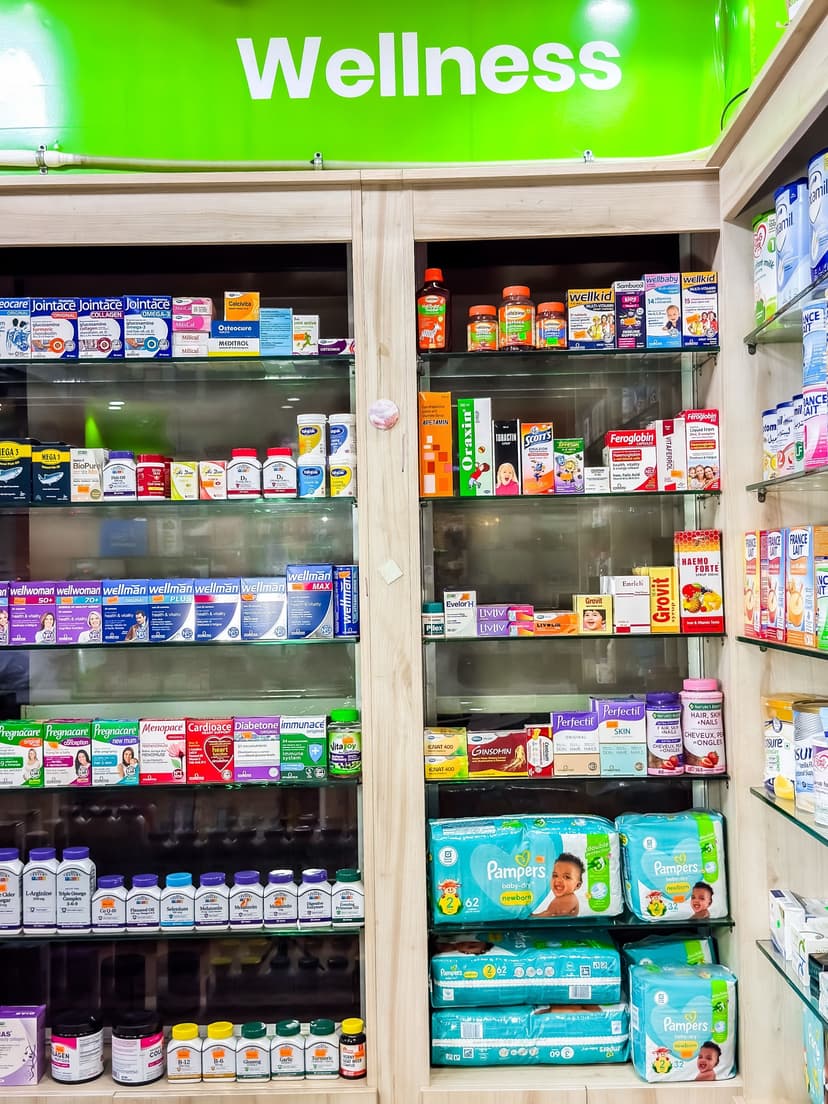 Wellness vitamins and health products